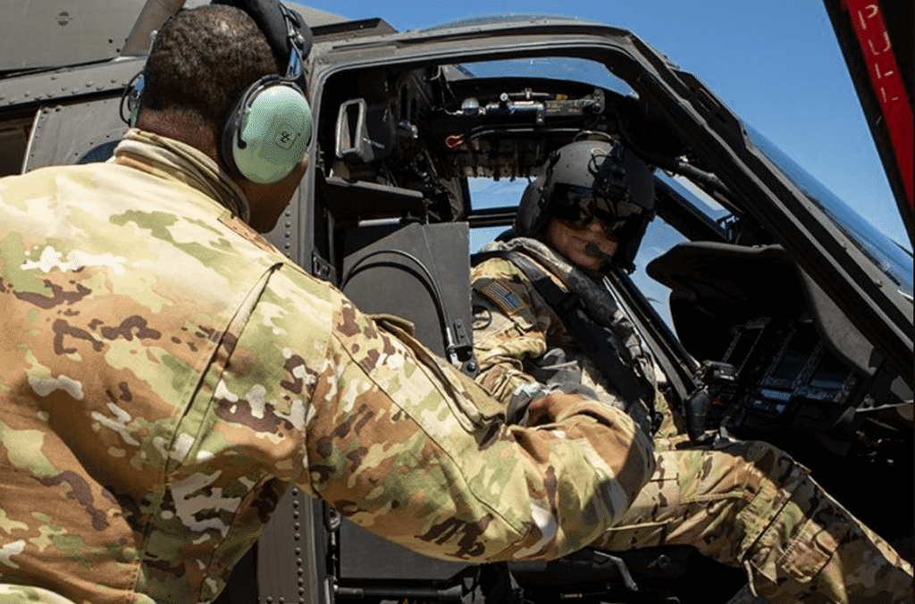 Blackhawk pilot