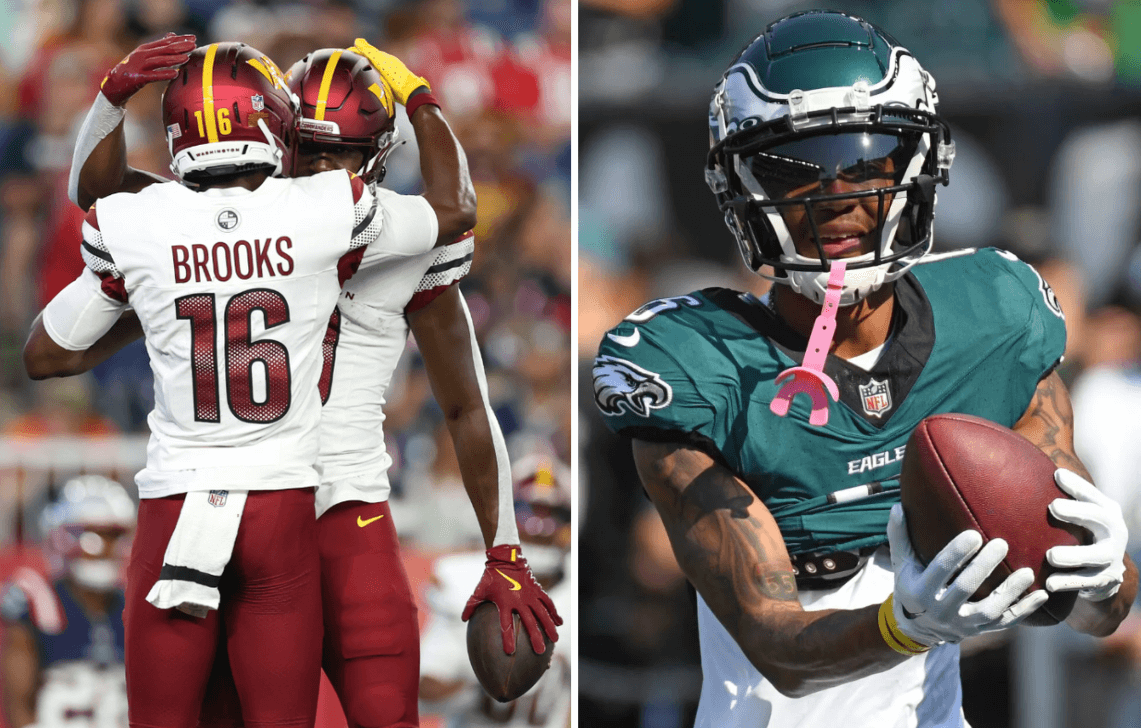 Washington Commanders vs Philadelphia Eagles Match Player Stats