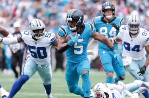 Dallas Cowboys vs Carolina Panthers Match Player Stats