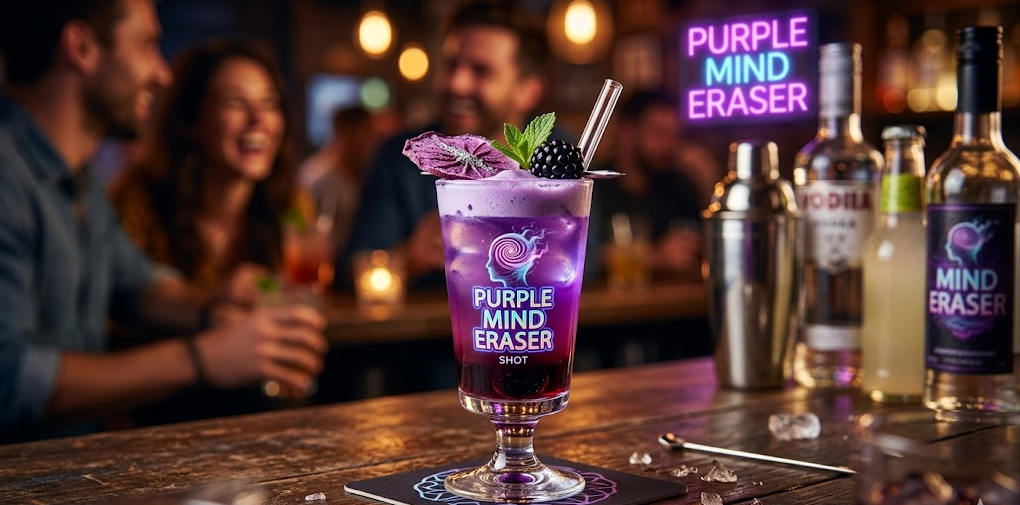 Purple Mind Eraser Shot