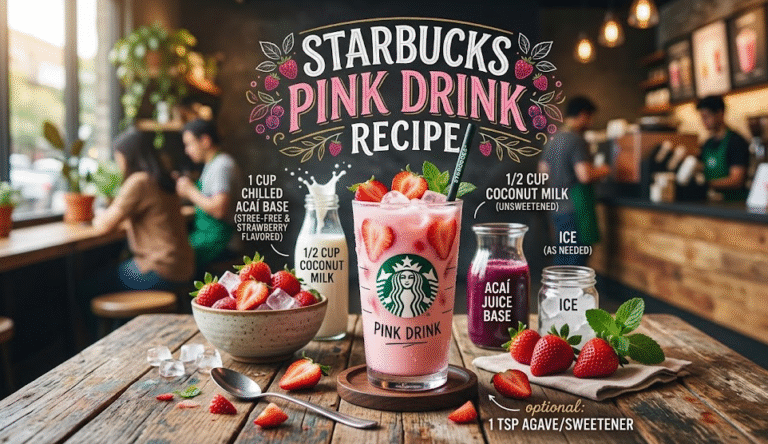 starbucks pink drink recipe