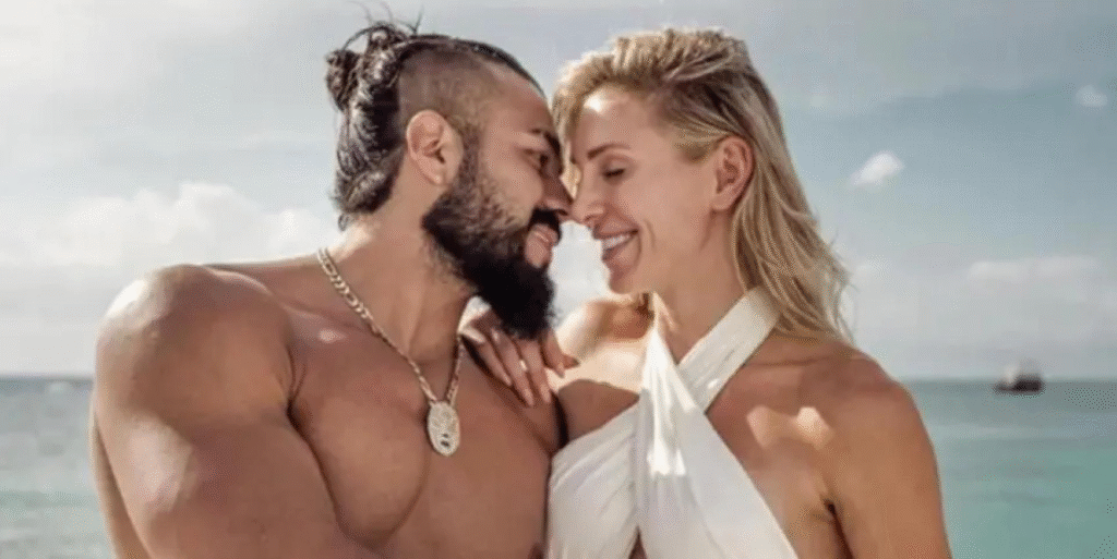 Charlotte Flair and Andrade