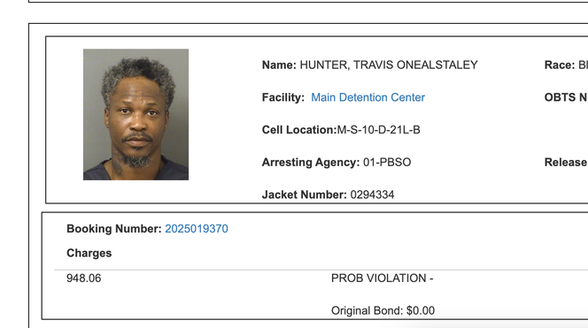 Travis Hunter Dad Arrest